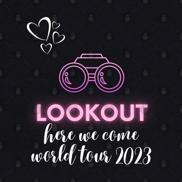 scentsy lookout, here we come, world tour 2023 by scentsySMELL